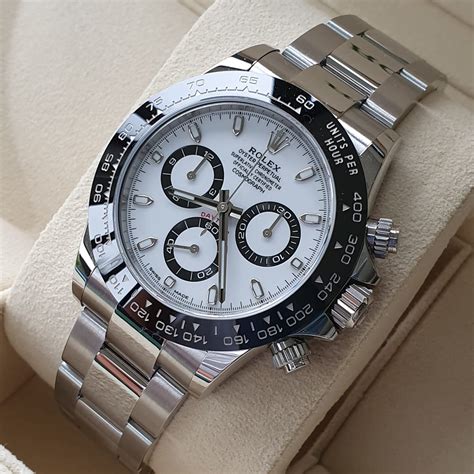 rolex daytona 116500ln black and white|rolex daytona 116500ln for sale.